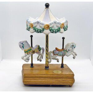 Vintage Willits Design Carousel Music Box